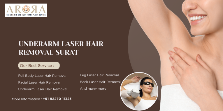 Underarm Laser Hair Removal Surat
